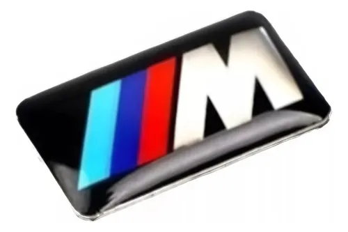 5 Emblemas Bmw M Para Rines O Timon Valor X5 Unidades