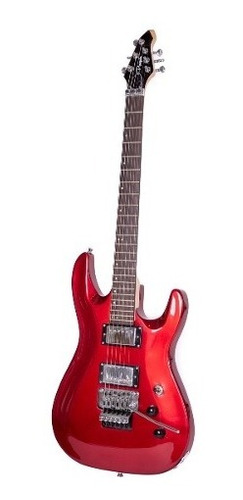 Guitarra Eléctrica Parquer Modelo Jk Floyd Rose Roja