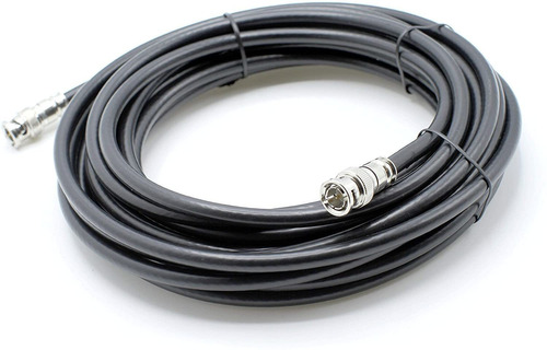 Cable Bnc Macho A Macho Rg6 | Negro / 12 M