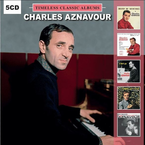 Charles Aznavour Timeless Classic Albums 5 Cd