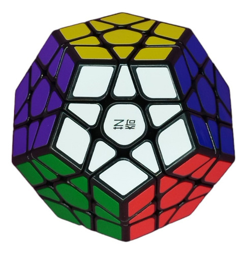Cubo De Rubik Megaminx Qiyi Qiheng Base Negra