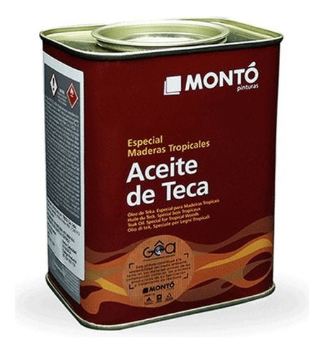 Aceite De Teca Miel De 1 Litro Monto