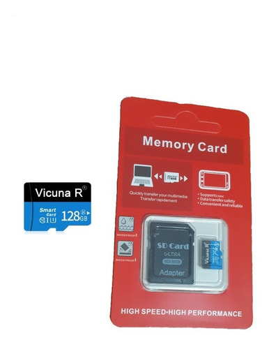 Imagen 2 de 7 de Tarjeta De Memoria Tf De 128 Gb, Con Adaptador