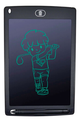 Pizarra Mágica Tableta Anotador Dibujo Con Lapiz 8.5p Negra