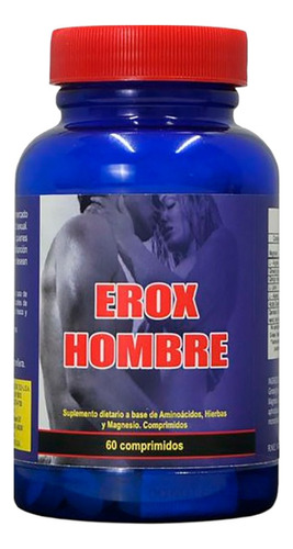 Erox Hombre Vigorizante Masculino Potenciador Salud X60 Comp