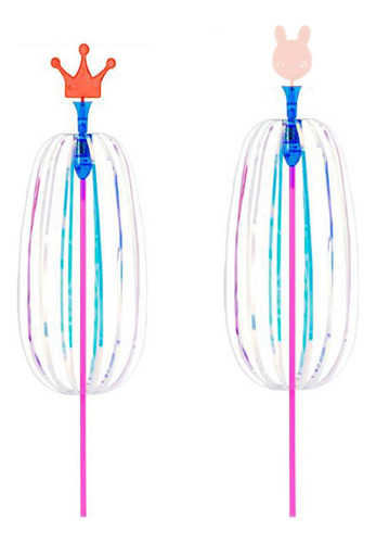 2x Stick Twisting Stick 360° Giratorio Intermitente