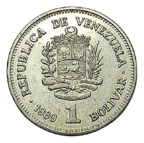 Venezuela - 1 Bolivar 1989 - Km Y52a.1 (ref C1)