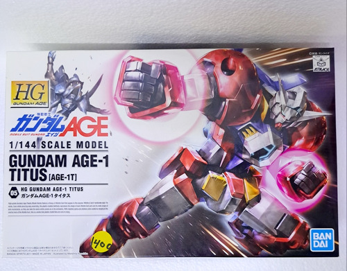 Gundam Age-1 Gundam Age Titushg 1/144 Bandai Plastic Model 