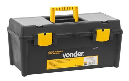 Caixa De Ferramenta Plastica 1 Bandeja Vdc 4035 Vonder