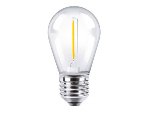 Lampara Filamento Led Gota 1w Amarillo E27 Macroled