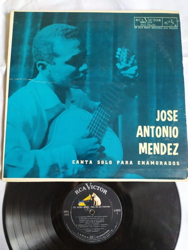 José Antonio Mendez Solo Para Enamorados Disco De Vinil 