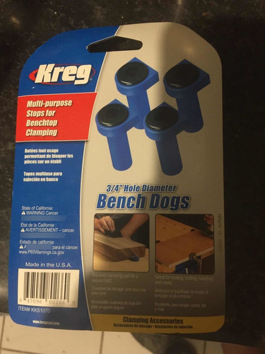 Kreg Bench Dogs / Perros De Banco Kreg