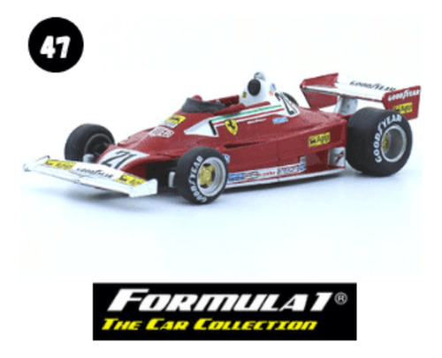 Colección Formula 1 Ferrari 312 T2 1977 Gilles Villeneuve 47
