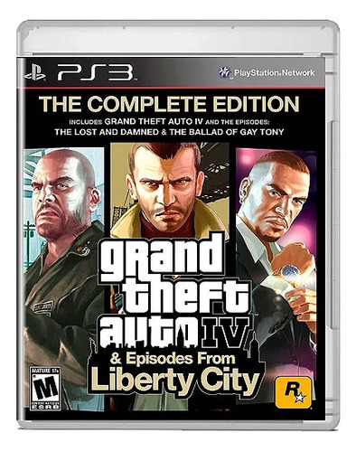 Gta Iv Episodes From Liberty City Ps3 Midia Fisica - Usado