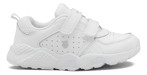 Tenis Para Niño Deportivos Escolar K-swiss Rocket De Piel Antiderrapantes