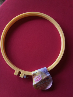 3 Pulgadas Yihaifu 1pc Bordado círculo de plástico Transversal de la Puntada del aro de Costura Artesanal Anillo de Costura del Arte DIY del Color de Circuito Random 