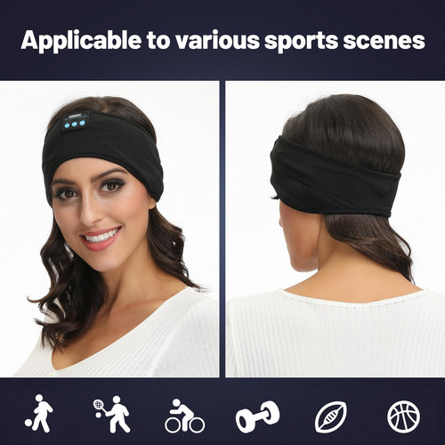 Sleep Headphones Voerou Adjustable Bluetooth Headband