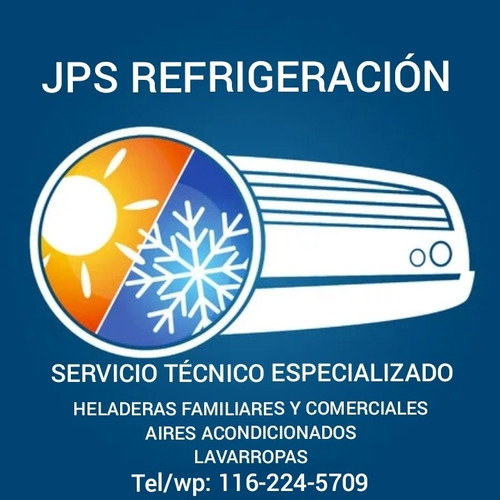 Imagen 1 de 10 de Tecnico Service Reparacion Heladeras Aires Split Lavarropas