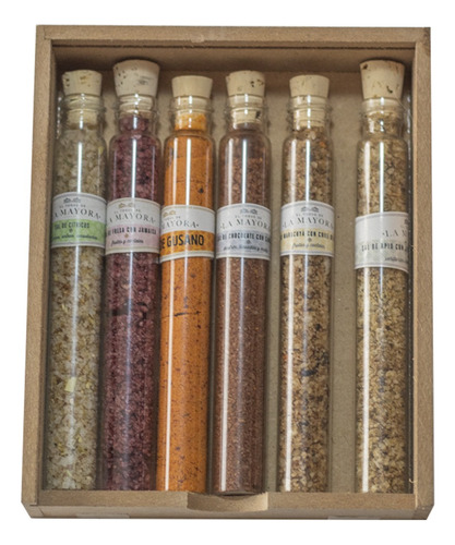 Kit De 6 Sales Gourmet Para Mezcalería 30g