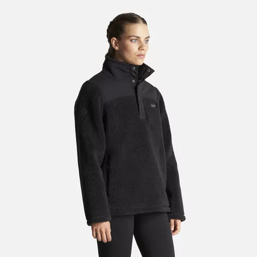 Polar Sherpa Suave Mujer Negro - Tienda Copec