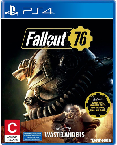 Fallout 76 Wasterlands Para Playstation 4 Nuevo