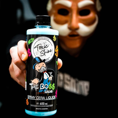 Imagen 2 de 5 de The Boss Shine Para Ceramicos Sellador Toxic Shine 600ml