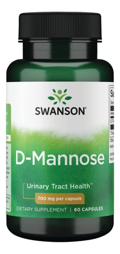 Swanson D Mannose - 700mg - 60 Capsulas