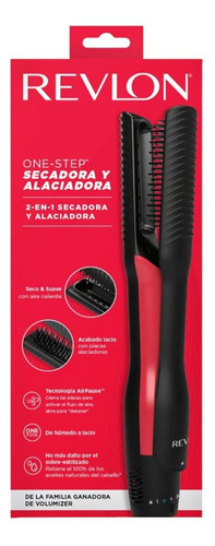 Secador Alisador De Pelo Revlon One-step Rvdr5330nla2 Negro