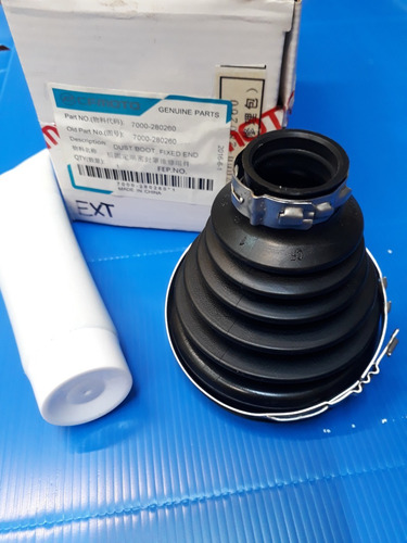 Imagen 2 de 7 de Fuelle Homocinetica Np Cfmoto Gamma 625 Ex - Lado Motor