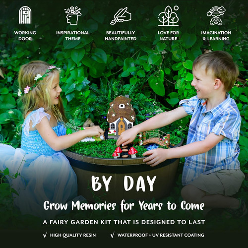 Wild Pixy - Kit De Accesorios Para Jardín De Hadas - Casa Mi