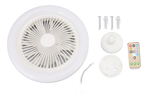 Lámpara Tipo Candelabro Con Ventilador De Techo, 36 W, 9.8 P