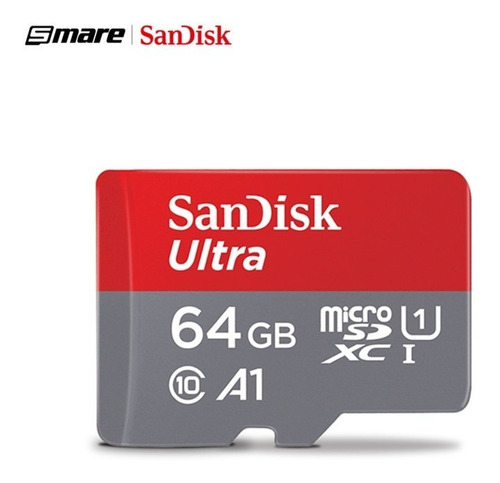 Memoria Micro Sd Sandisk 64gb Clas 10 Original