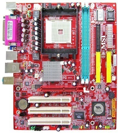  Mainboard 754 Msi K8mm3-v Athlon/sempron Ide/sata