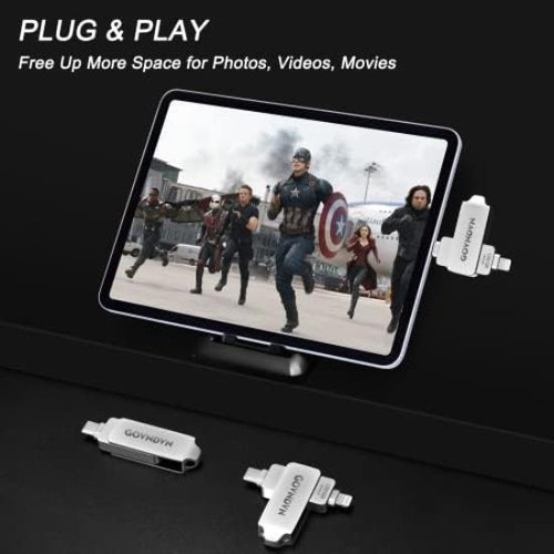 128 Gb Mfi Certificado Usb C Photo-stick Para iPhone 15, 4 E
