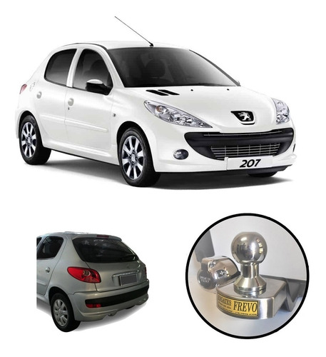 Engate Reboque Rabicho Peugeot 207 Hatch Confirme Ano Modelo