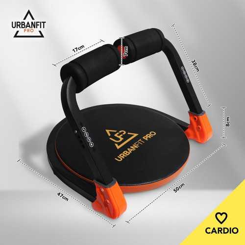 Ab Six Pack Care Tomic Maquina Abdominales Ejercicio Fitness Color Negro