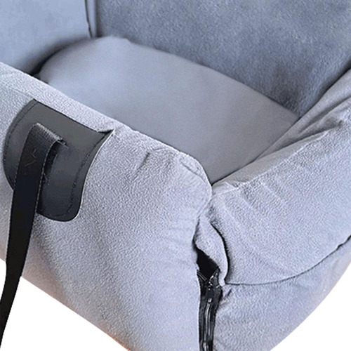 Asiento Elevador Para Perros Para Coche, Asiento Gris