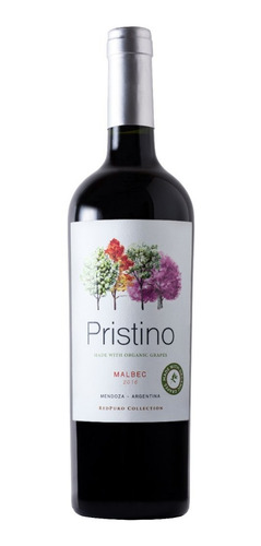Pristino Malbec Vino Orgánico Edición Limitada 750ml