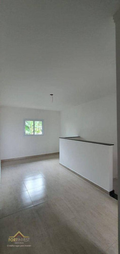Imagem 2 de 7 de Casa Com 2 Dormitórios À Venda, 58 M² Por R$ 230.000,00 - Tude Bastos (sítio Do Campo) - Praia Grande/sp - Ca0889