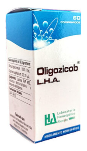 Oligozicob - Tabletas X60 - Lha - Unidad a $773