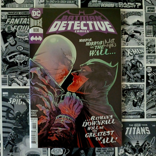 Hq - Batman Detective Comics #1030 (autografado Mat Lopes)