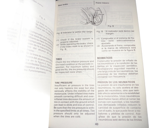 Suzuki Ad 60 Wf 1991 Libro Manual Original (Usado)