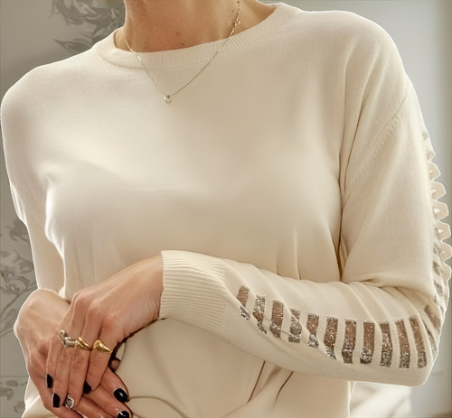 Sweater Bossa Bremer Mujer Chiara Diffusion Con Lurex