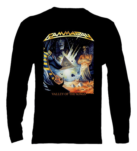 Polera Manga Larga Gamma Ray - Ver 05 - Valley Of The Kings