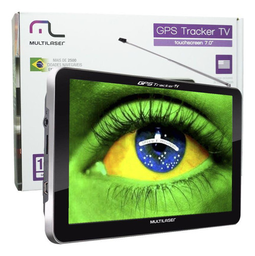Gps Automotivo 7 Polegadas Tracker Com Tv Digital Usb Gp038