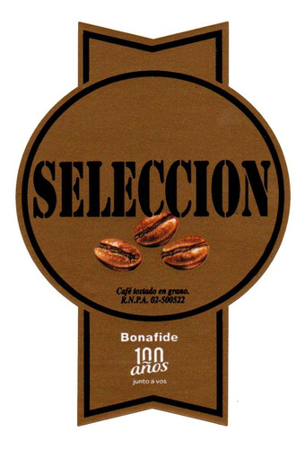 Imagen 1 de 4 de Cafe En Grano O Molido Bonafide Seleccion
