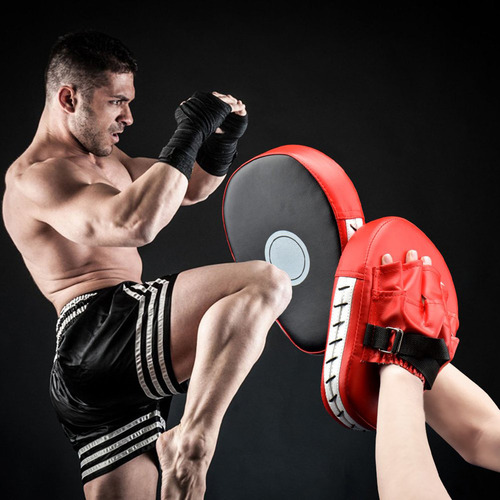 2 Manoplas De Entrenamiento Focus Boxing Para Mma Karate Mu