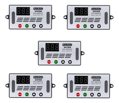 Controlador De Retardo Digital Led Ddc-432 Dual Mos, 5 Unida