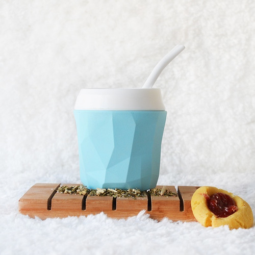 Imagen 4 de 5 de Combo Mate Chaulata Zipper Yerbera, Azucarera, Mate Bombilla