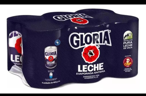 Leche Evaporada Gloria 400gr
